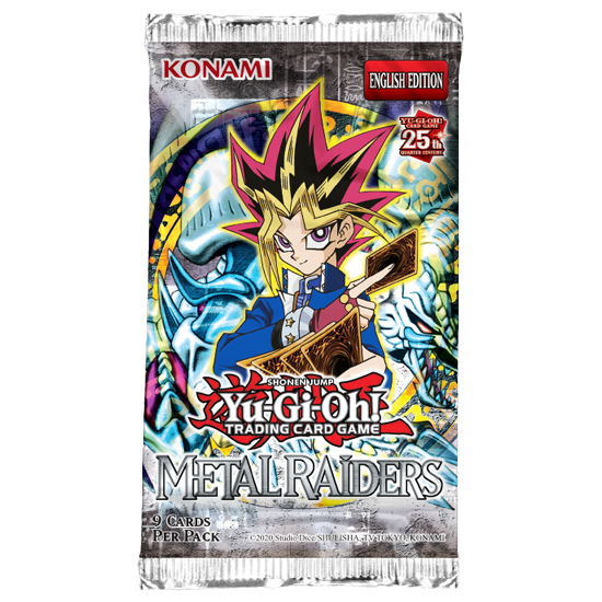 Yu-Gi-Oh! Metal Raiders - 25th Anniversary Reprint - Booster Pack