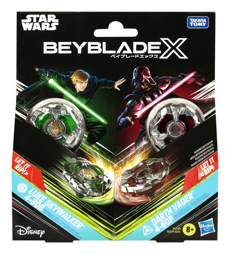 Beyblade X: Star Wars - Luke Skywalker/Darth Vader 2-Pack