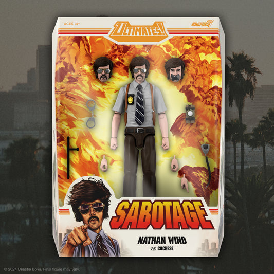 Nathan Wind (Beasties Boys: Sabotage) Super7 Ultimates 7' Figure