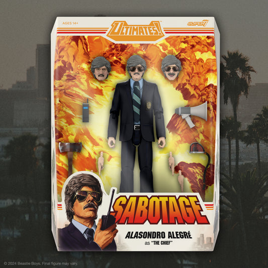 Alasandro Alegré (Beasties Boys: Sabotage) Super7 Ultimates 7' Figure