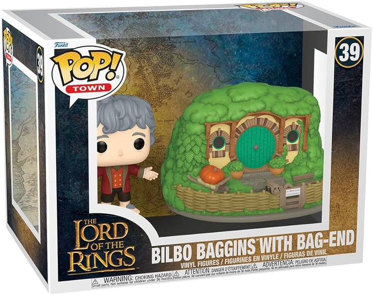 Bilbo Baggins with Bag End (Lord of the Rings) Pop! Figure