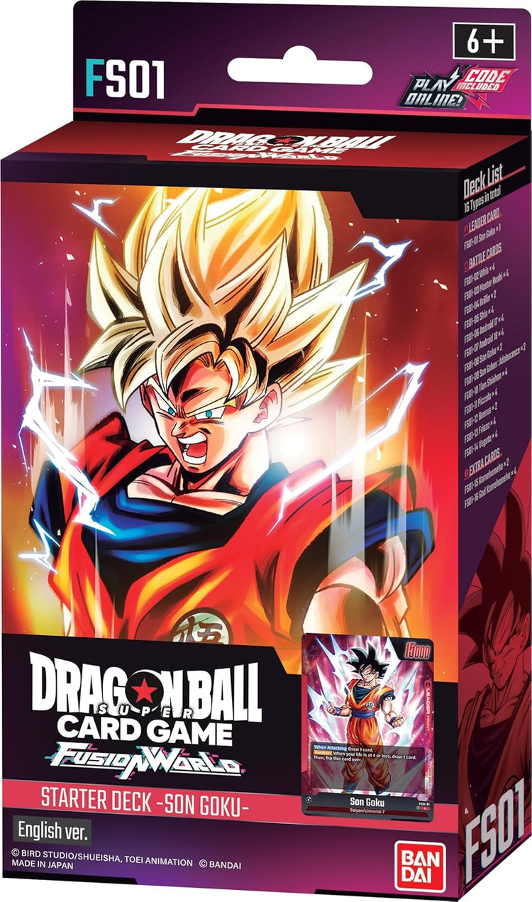 Dragon Ball Super TCG: Fusion World - Son Goku Starter Deck (FS01)