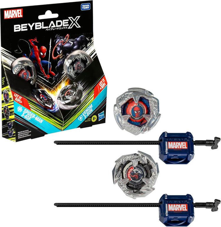 Beyblade X: Marvel - Spider-Man/Venom 2-Pack