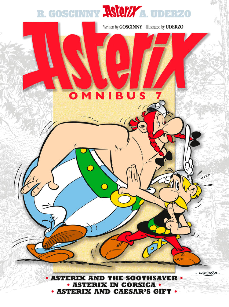 Asterix Omnibus Vol. 7: Asterix and the Soothsayer, Asterix in Corsica, Asterix and Caesar's Gift