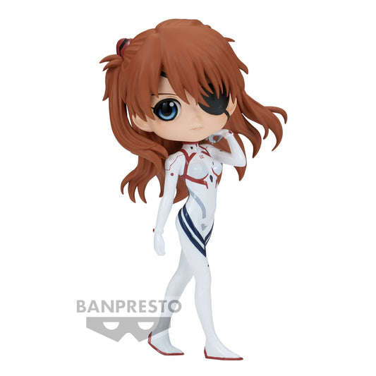 Asuka Langley (Neon Genisis Evangelion) 5.5" Q-Posket Figure (Plugsuit Version A)