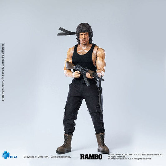 Rambo (First Blood: Part II) Hiya Toys 6" Figure