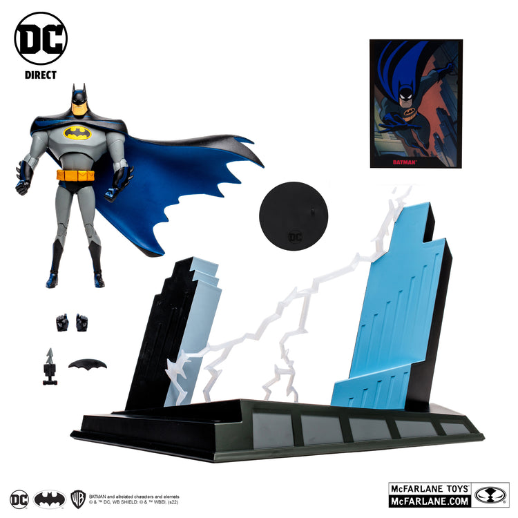 Batman (Batman: The Animated Series 30th Anniversary) DC Multiverse Gold Label 7" Action Figure