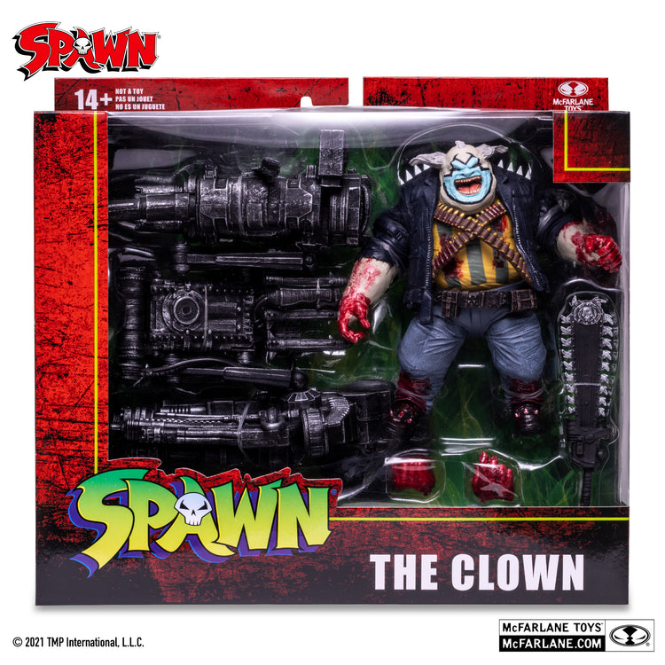 The Clown Spawn 7" Figure Deluxe Set