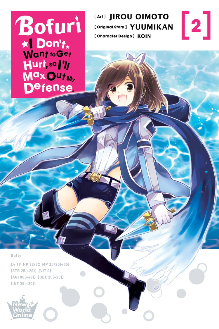 Bofuri: I Don't Want to Get Hurt, so I'll Max Out My Defense Vol. 2 (manga)