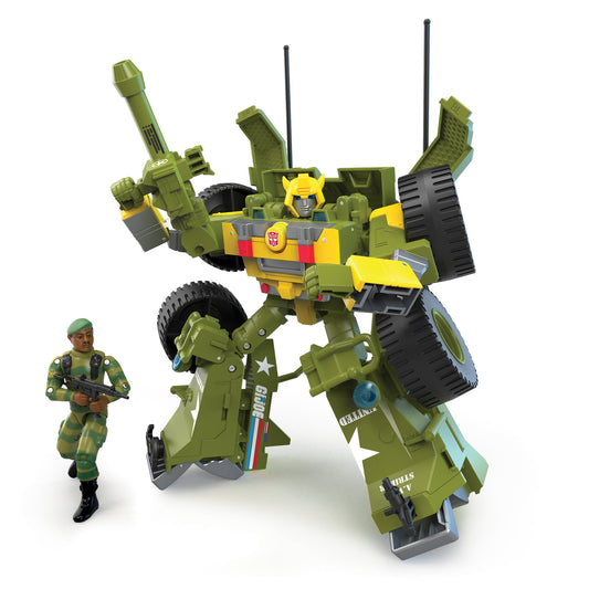 Transformers & G.I. Joe Collaborative: Bumblebee A.W.E. Striker & Lonzo ‘Stalker’ Wilkinson